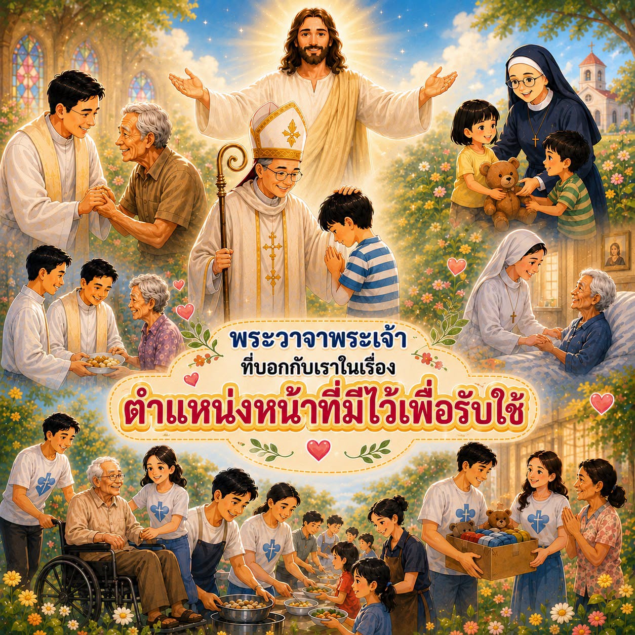 ตำแหน่งหน้าที่มีไว้เพื่อรับใช้