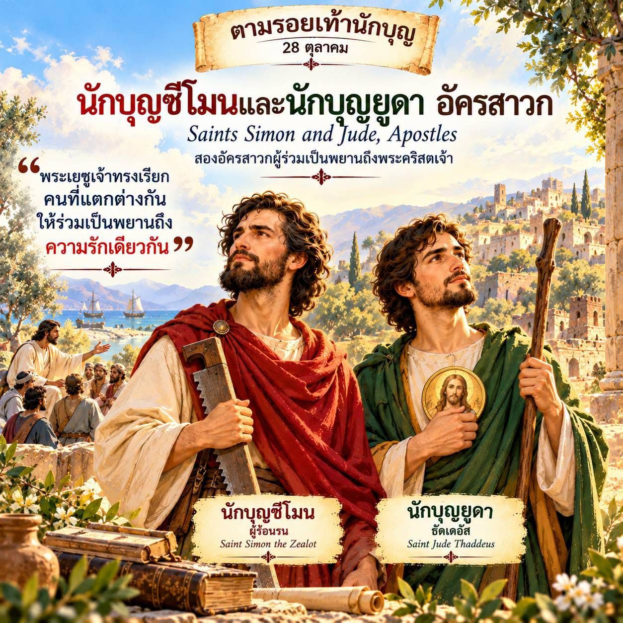 นักบุญซีโมนและนักบุญยูดา อัครสาวก