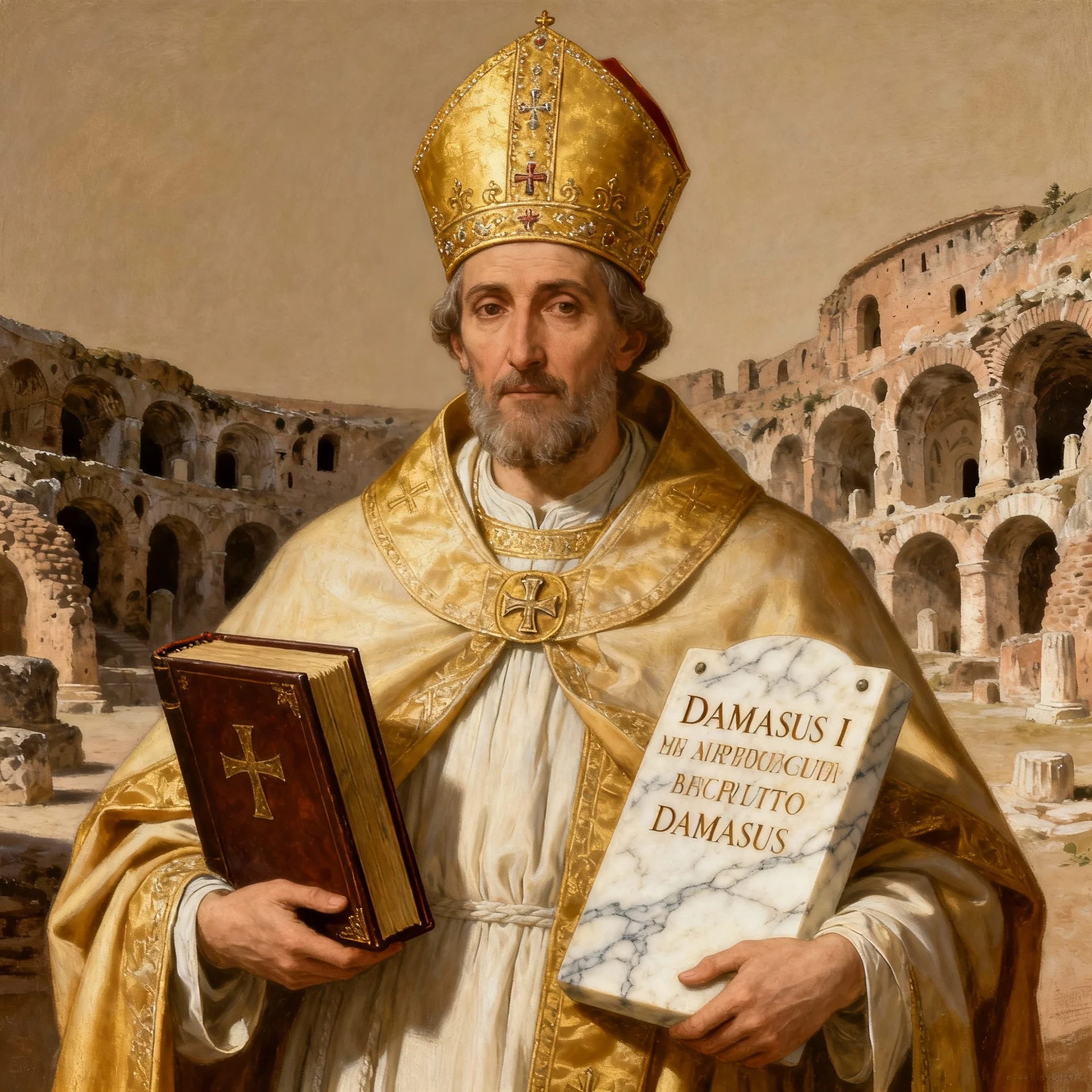 ๑๑ ธันวาคม พระสันตะปาปานักบุญดามาซุส ที่ ๑ Saint Damasus I, Pope