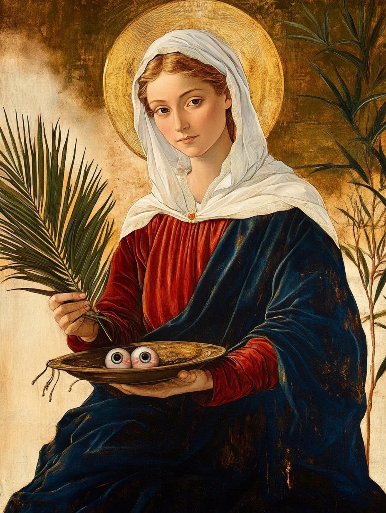 ๑๓ ธันวาคม นักบุญลูซีอา (ลูเซีย) Saint Lucy