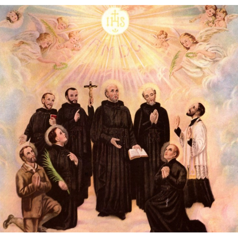 ๑๙ ตุลาคม มรณสักขีแห่งอเมริกาเหนือ The North American Martyrs