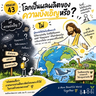 Youcat 43 โลกเป็นผลผลิตของความบังเอิญหรือ ?