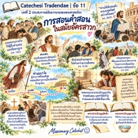 Catechesi Tradendae | ข้อ 11 การสอนคำสอนในสมัยอัครสาวก