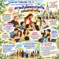 Catechesi Tradendae | ข้อ 16 ความรับผิดชอบร่วมกัน แต่แตกต่างกัน